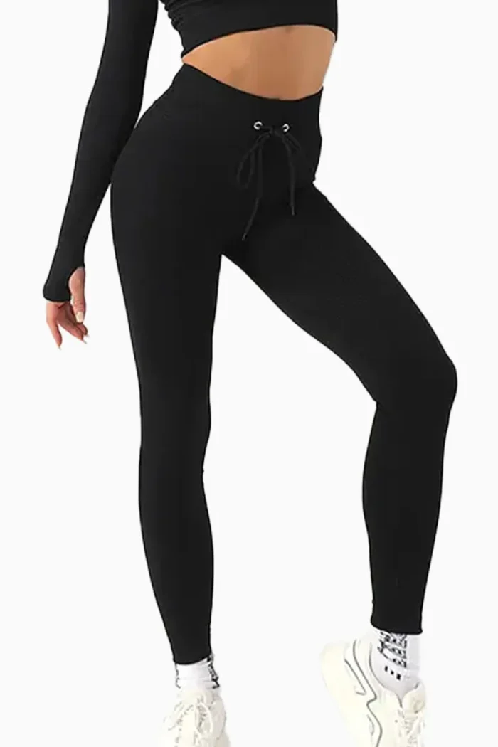 sy237sdtbk_3.webp Shine Drawstring Tights - Bilde 4