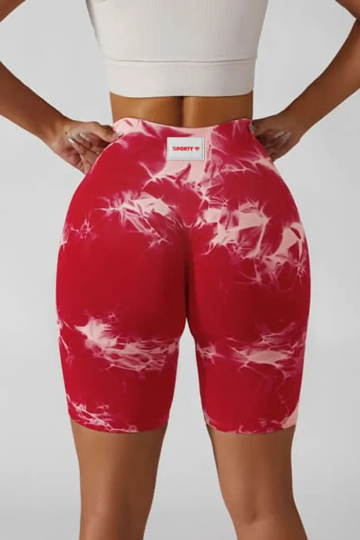 Tie Dye Scrunch Shorts - Bilde 5