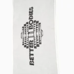 Better Bodies Gym Towel - Hvit/Grå