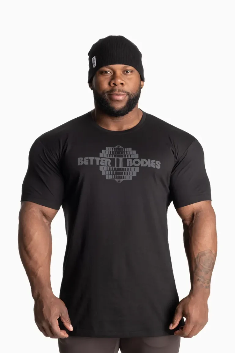 Better Bodies Legacy Gym Tee - Sort – 4XL