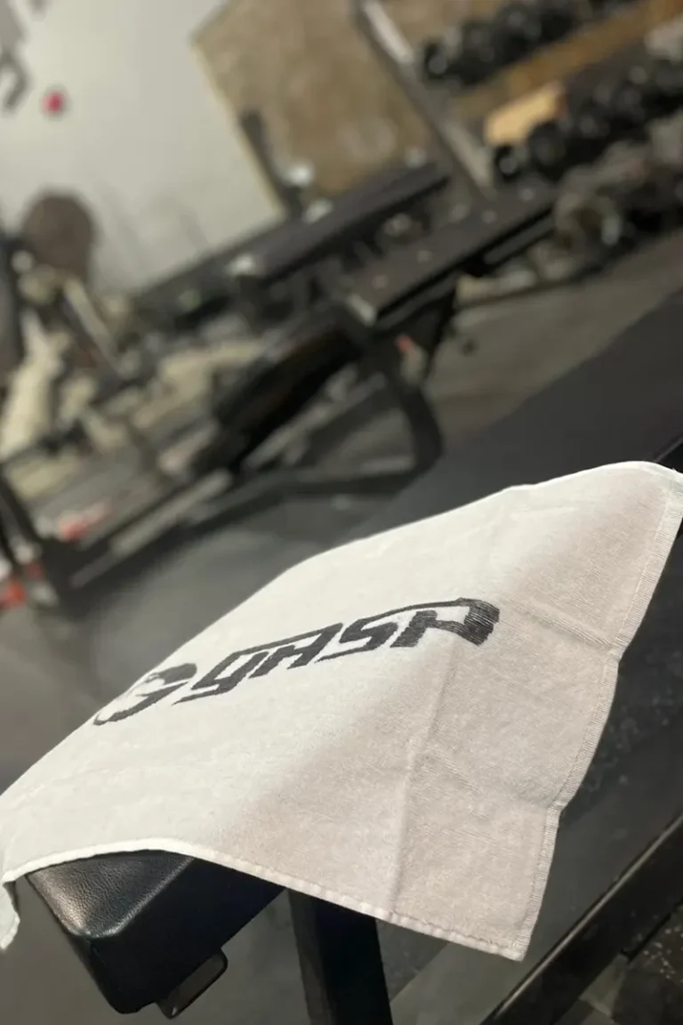 GASP Gym Towel - Hvit/Grå