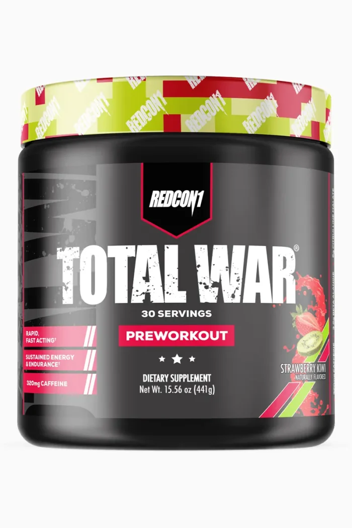 Redcon1 Total War PWO - 421g/441g – Strawberry Kiwi Redcon1 Total War PWO - 421g/441g – Strawberry Kiwi