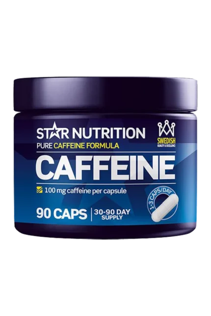 Star Nutrition Caffeine 100 mg - 90 kapsler