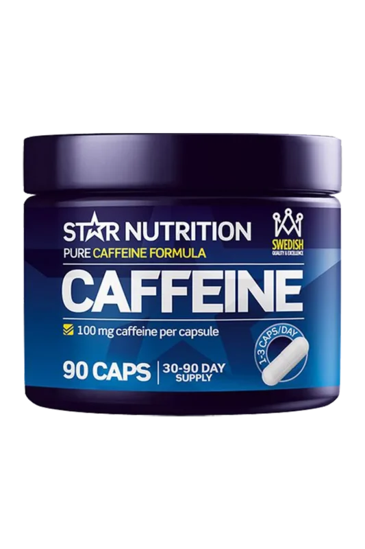 Star Nutrition Caffeine 100 mg - 90 kapsler