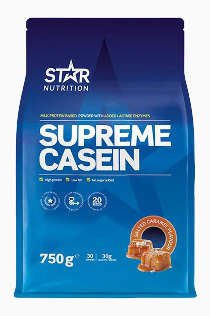 Star Nutrition Supreme Casein - 750g – Salted Caramel Star Nutrition Supreme Casein - 750g – Salted Caramel