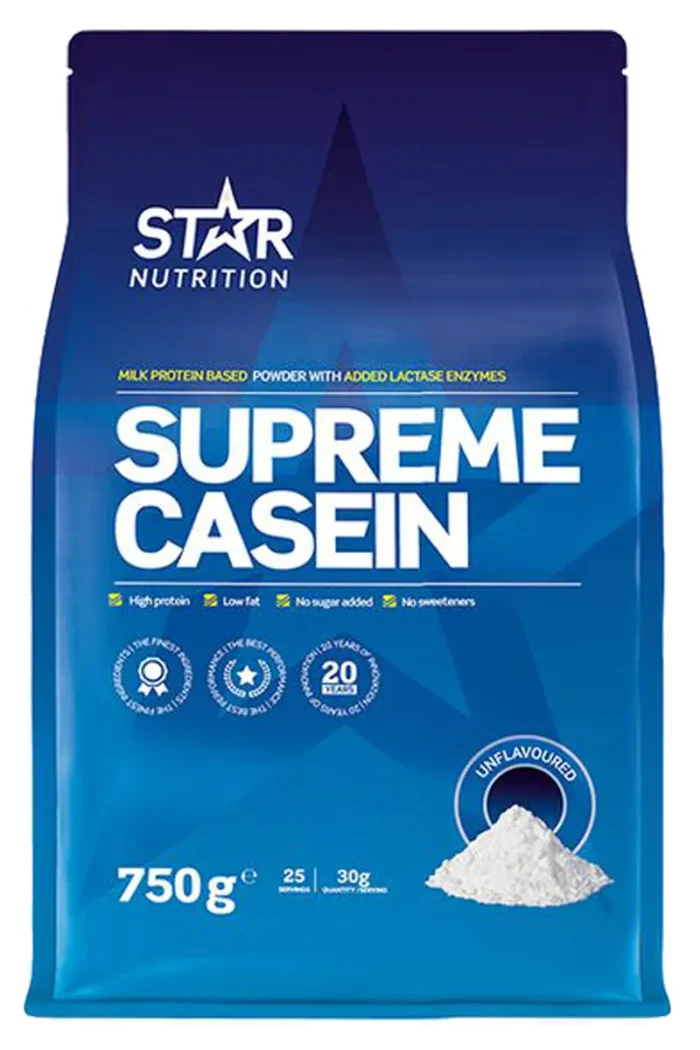 Star Nutrition Supreme Casein - 750g – Naturell Star Nutrition Supreme Casein - 750g – Naturell