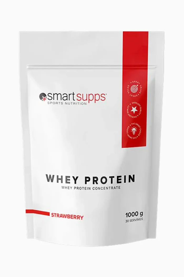 SmartSupps Whey Protein - 1000g – Strawberry
