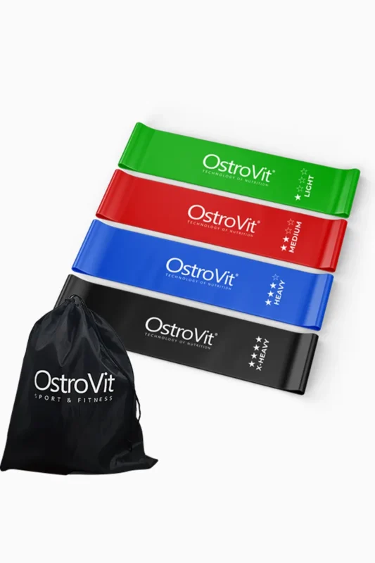 OstroVit Treningsstrikker 4 stk + pose