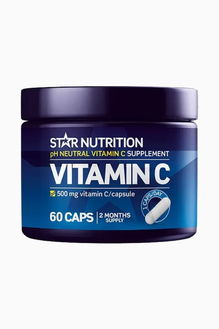 Star Nutrition Vitamin C - 60 kapsler - Bilde 1