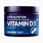 Star Nutrition Vitamin D3 - 90 kapsler
