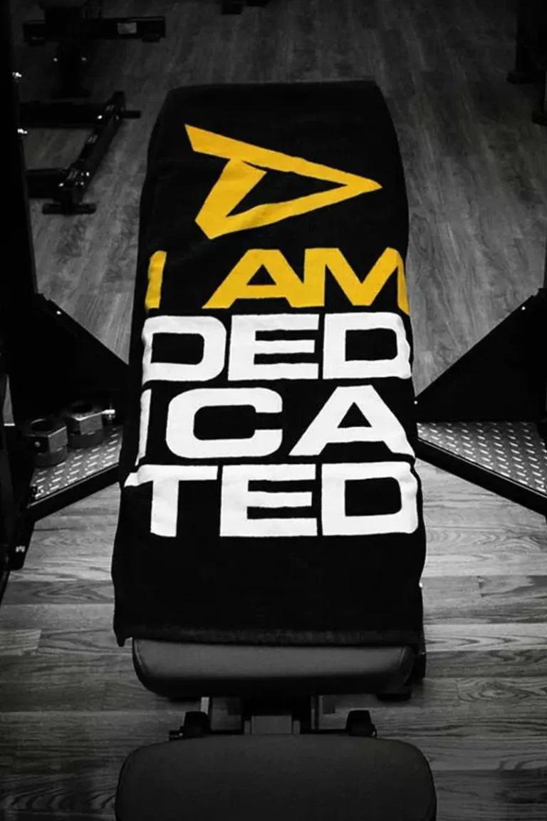 I Am Dedicated Treningshåndkle