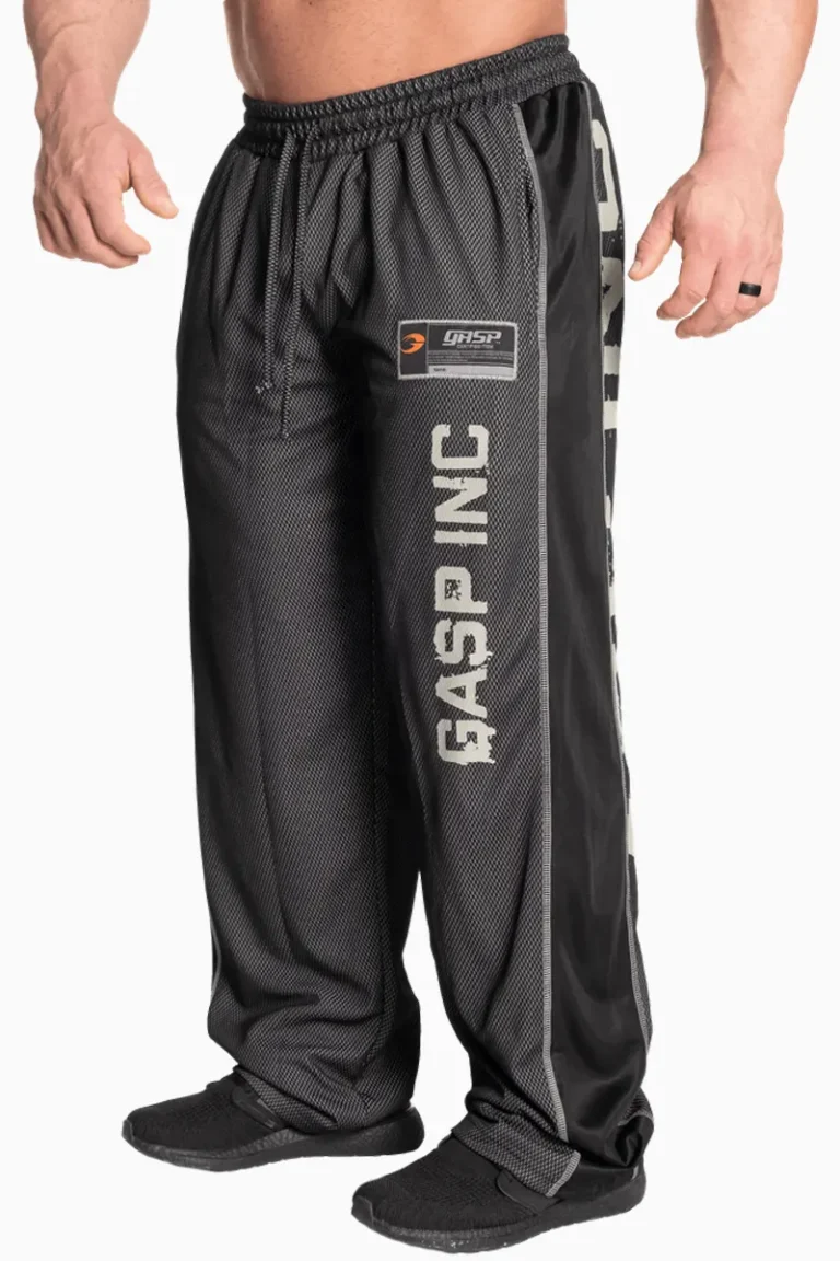 Gasp No1 Mesh Pants – Black – S