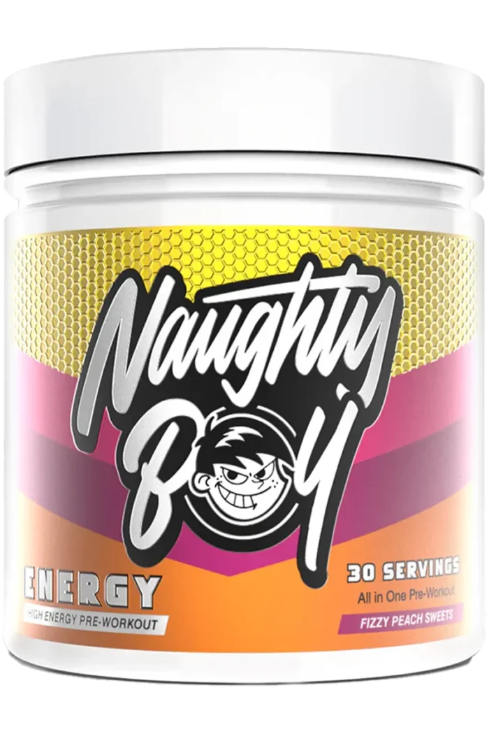 NaughtyBoy® Energy PWO - 390g – Fizzy Peach Sweets NaughtyBoy® Energy PWO - 390g – Fizzy Peach Sweets