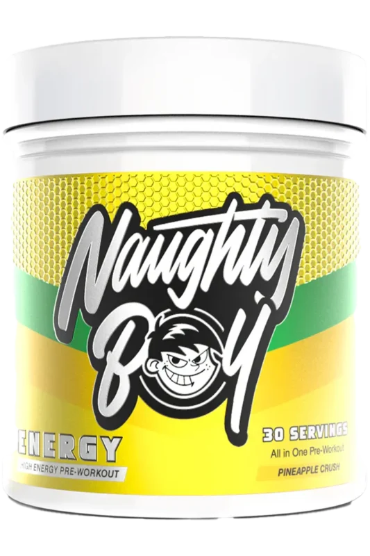 NaughtyBoy® Energy PWO - 390g – Pineapple Crush