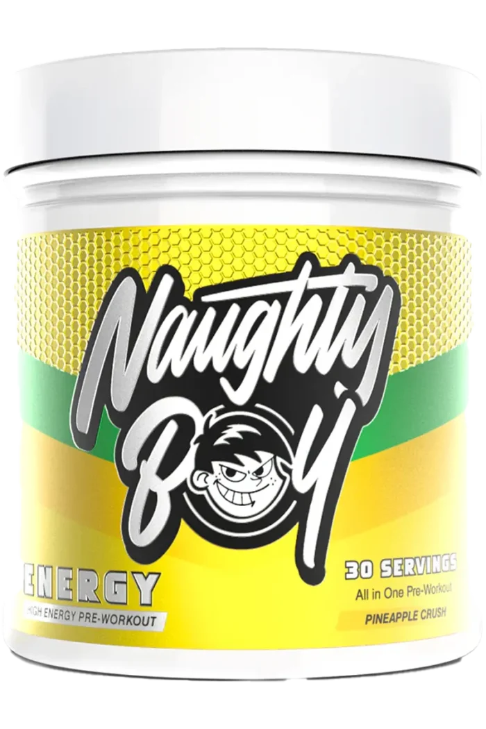 NaughtyBoy® Energy PWO - 390g – Pineapple Crush NaughtyBoy® Energy PWO - 390g – Pineapple Crush
