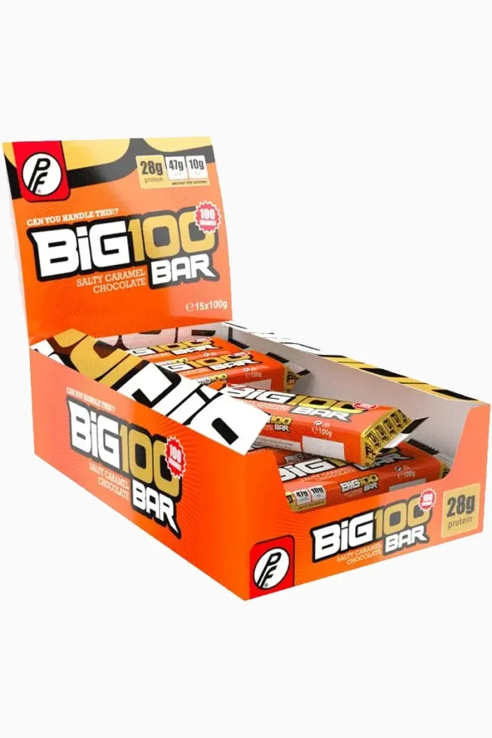 Big 100 Protein Bar - 100g Diverse Smaker – Salt Karamell Sjokolade