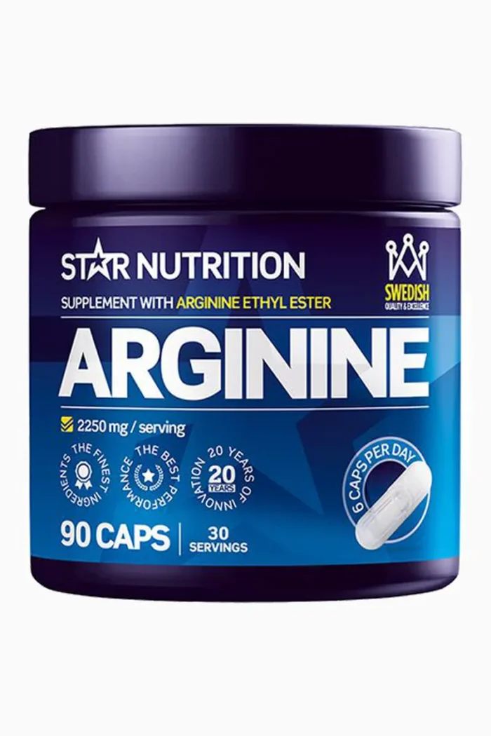 Star Nutrition Arginine - 90 kapsler