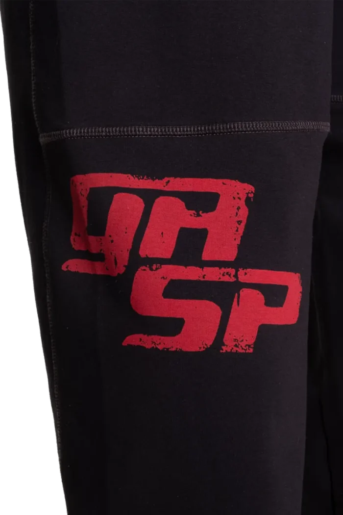 Gasp Vintage Sweatpants - Svart/Rød Treningsbukse - Bilde 7