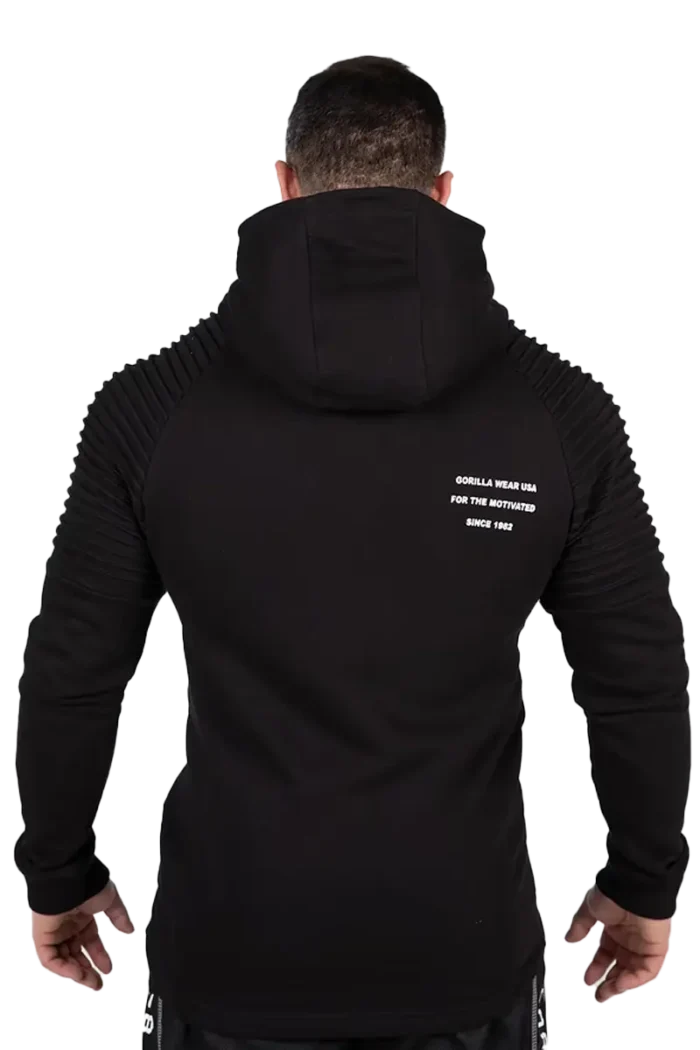 Gorilla Wear Delta Hoodie - Sort - Bilde 5