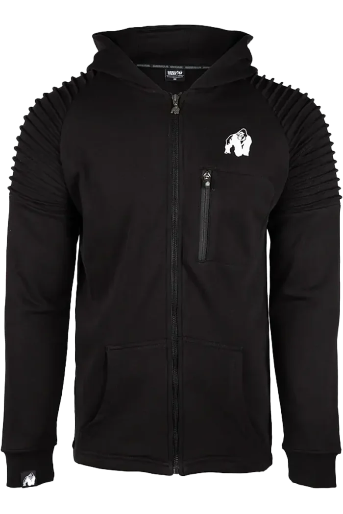 Gorilla Wear Delta Hoodie - Sort - Bilde 3