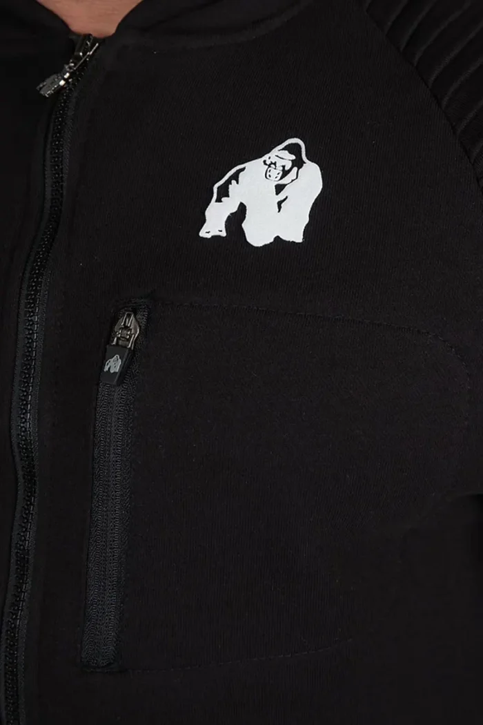Gorilla Wear Delta Hoodie - Sort - Bilde 7