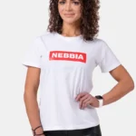NEBBIA Basic T-skjorte Woman - Hvit