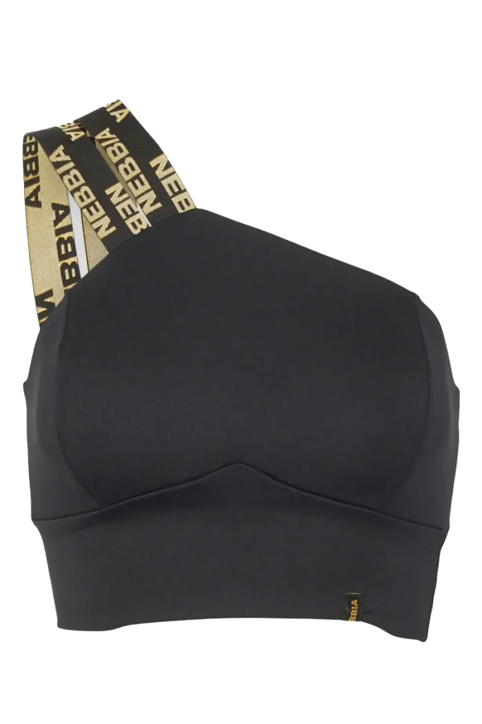 Nebbia Women's High Support Spors Bra Intense Asymmetric Gold - Bilde 7