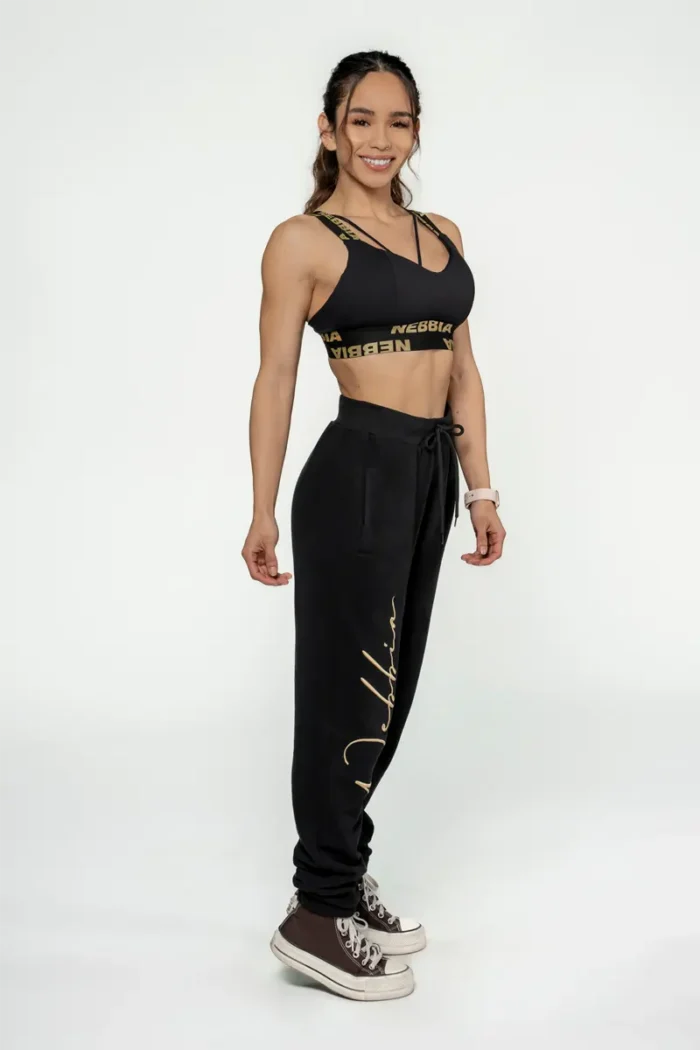 Nebbia Women's Padded Sports Bra Intense Iconic Gold - Bilde 5