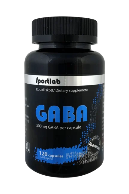 Sportlab GABA 500 mg - 120 kapsler