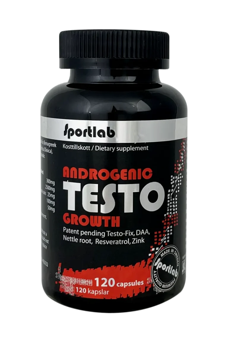 Androgenic Testo Growth - 120 kapsler