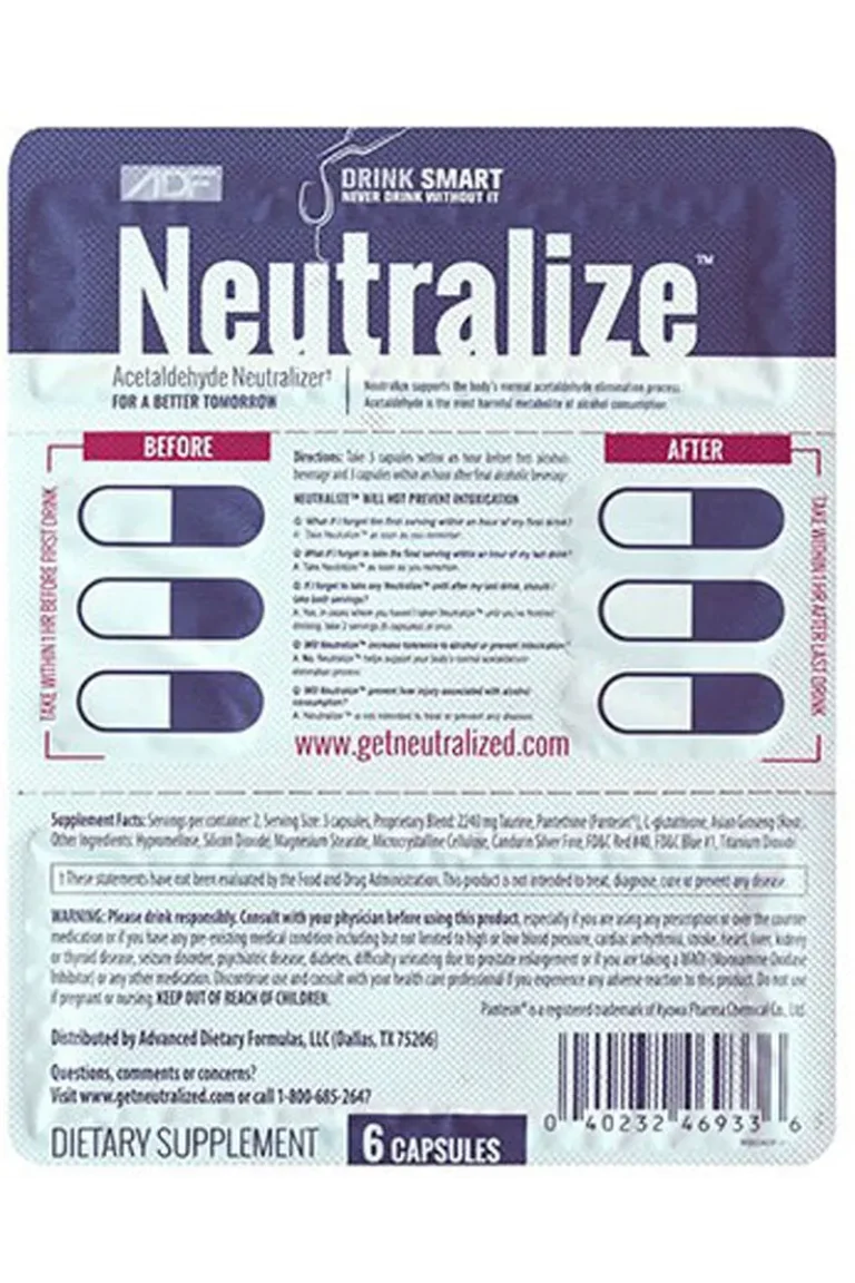 Neutralize Anti Hangover - 6/48 kapsler