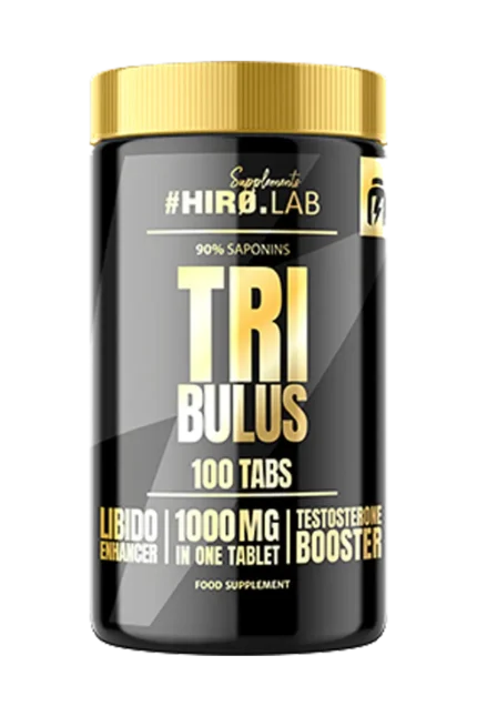 HIRO.LAB Tribulus 1000mg 90% Saponiner - 100 tabs