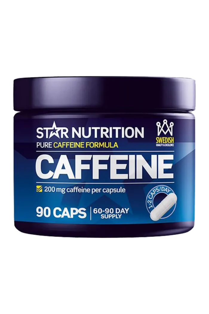 Star Nutrition Caffeine 200 mg - 90 kapsler - Bilde 1