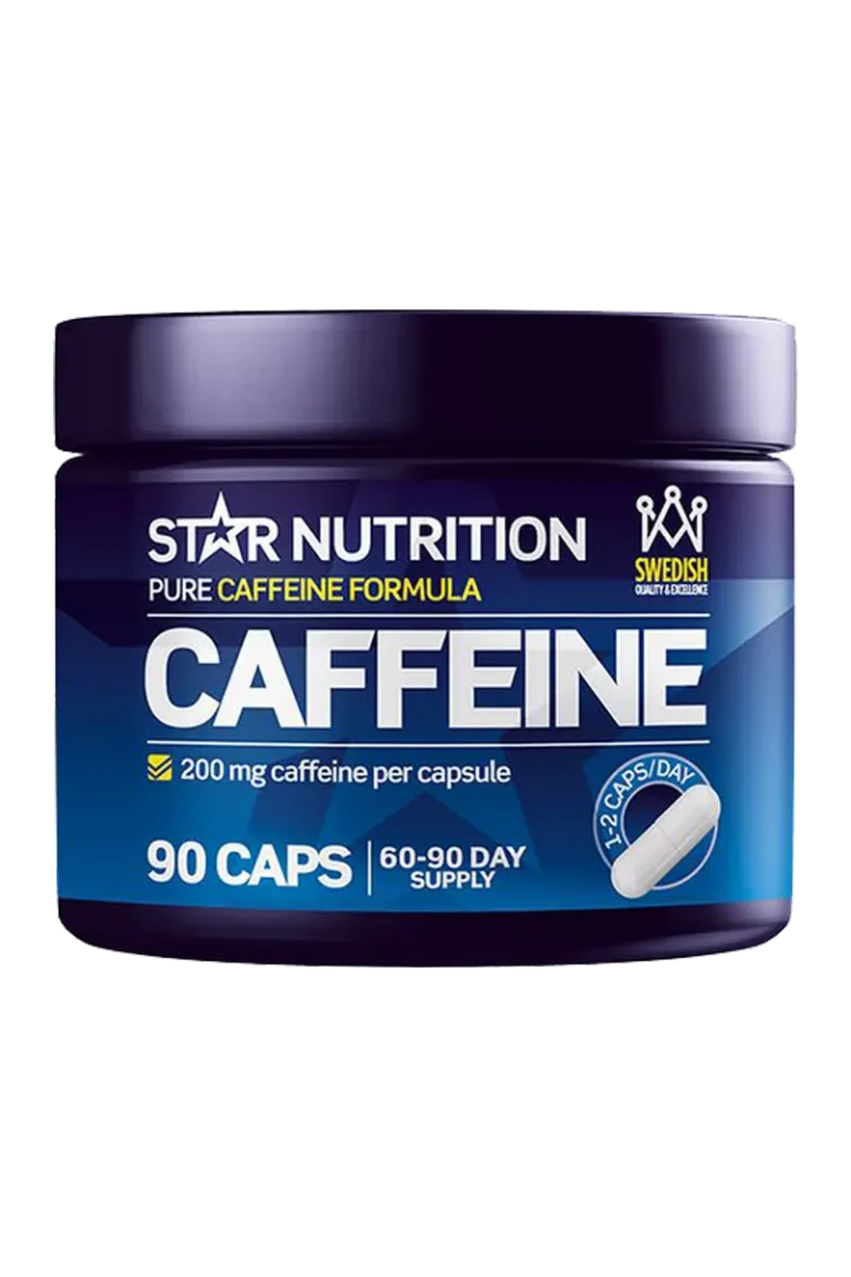 Star Nutrition Caffeine 200 mg - 90 kapsler