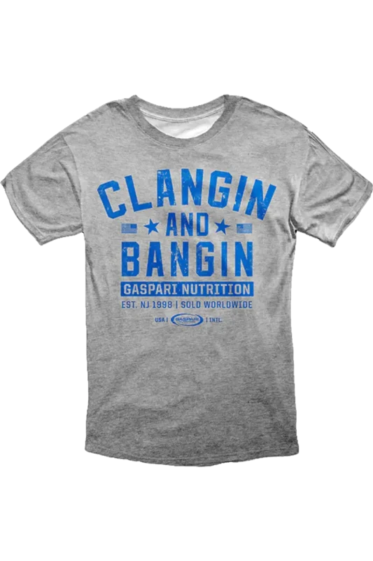 T-shirt Clangin and Bangin // Grey – XXL