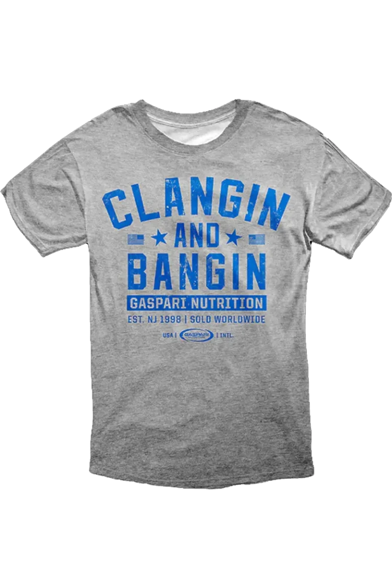 T-shirt Clangin and Bangin // Grey – XXL