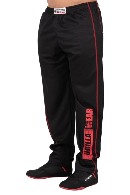 Wallace Mesh Pants - Black/Red