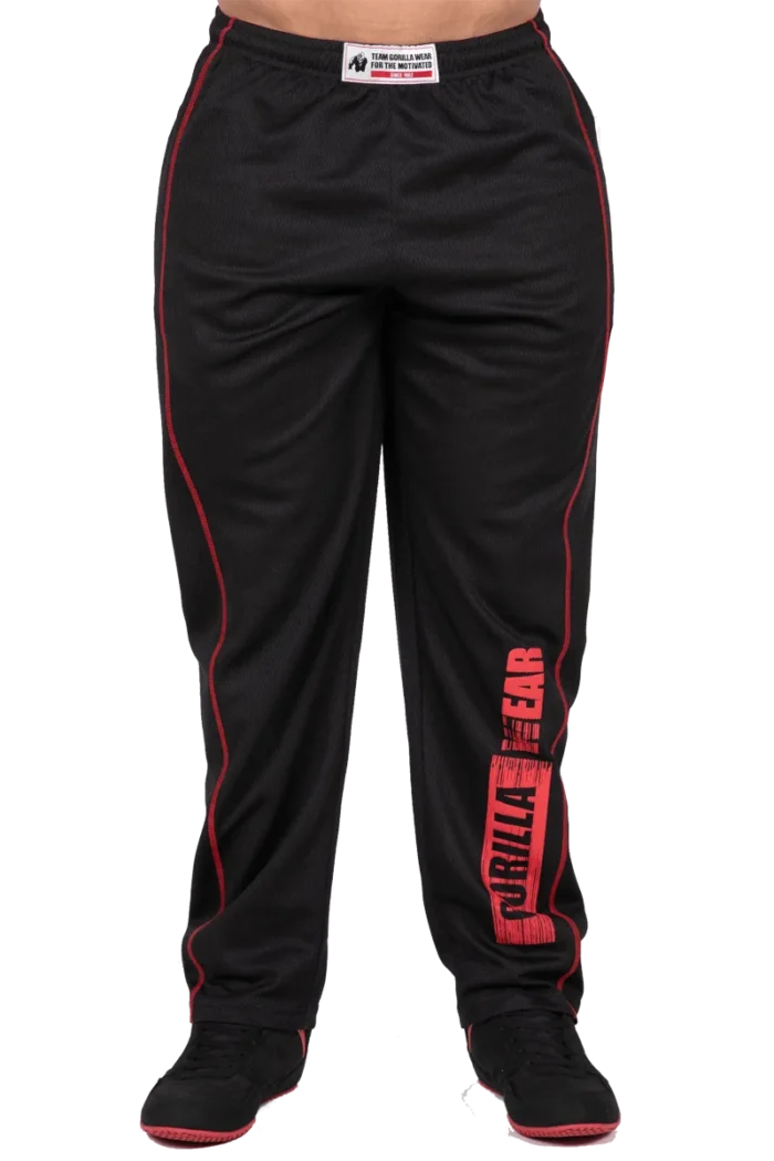 Wallace Mesh Pants - Black/Red – 2XL/3XL