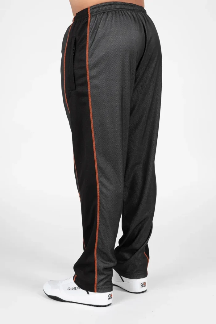 gwwmpgo_7 Wallace Mesh Pants - Gray/Orange - Bilde 8