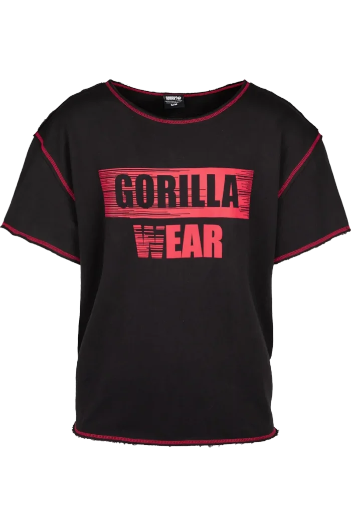 Wallace Workout Top - Black/Red â 2XL/3XL Wallace Workout Top - Black/Red â 2XL/3XL
