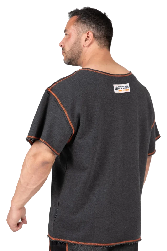 Wallace Workout Top - Gray/Orange - Bilde 3