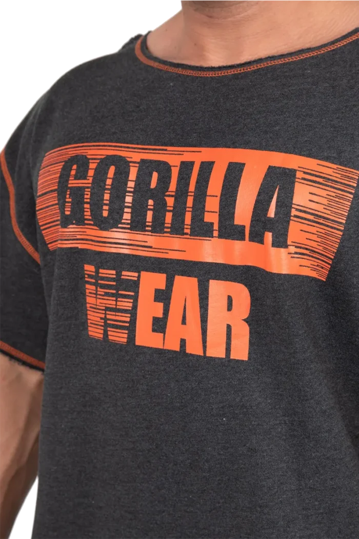 Wallace Workout Top - Gray/Orange - Bilde 5