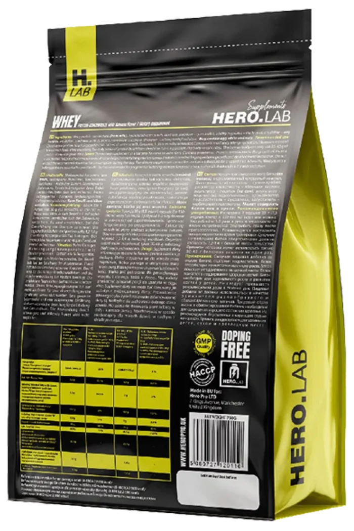 HIRO.LAB Instant Whey Protein – 750g - Bilde 2