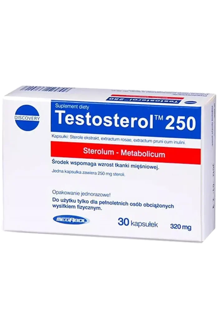 Megabol Testosterol 250 - 30 kapsler - Bilde 2