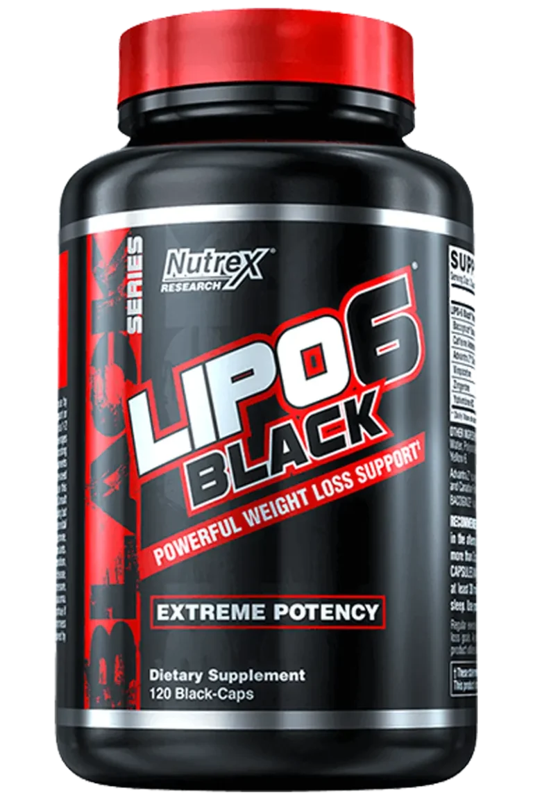 NUTREX Lipo 6 Black - 120 kapsler