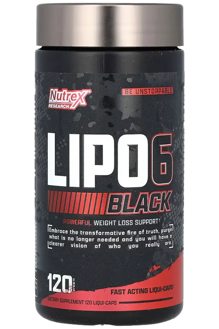 NUTREX Lipo 6 Black - 120 kapsler