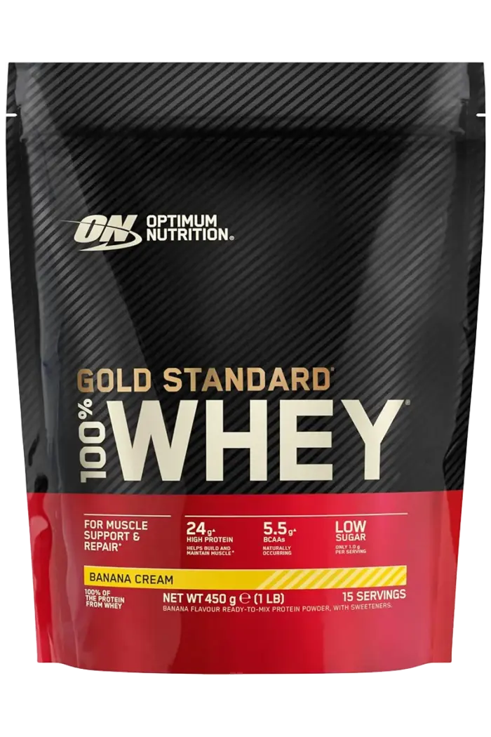 Optimum Nutrition 100% Whey Gold Standard - 450/480g – Banana Cream