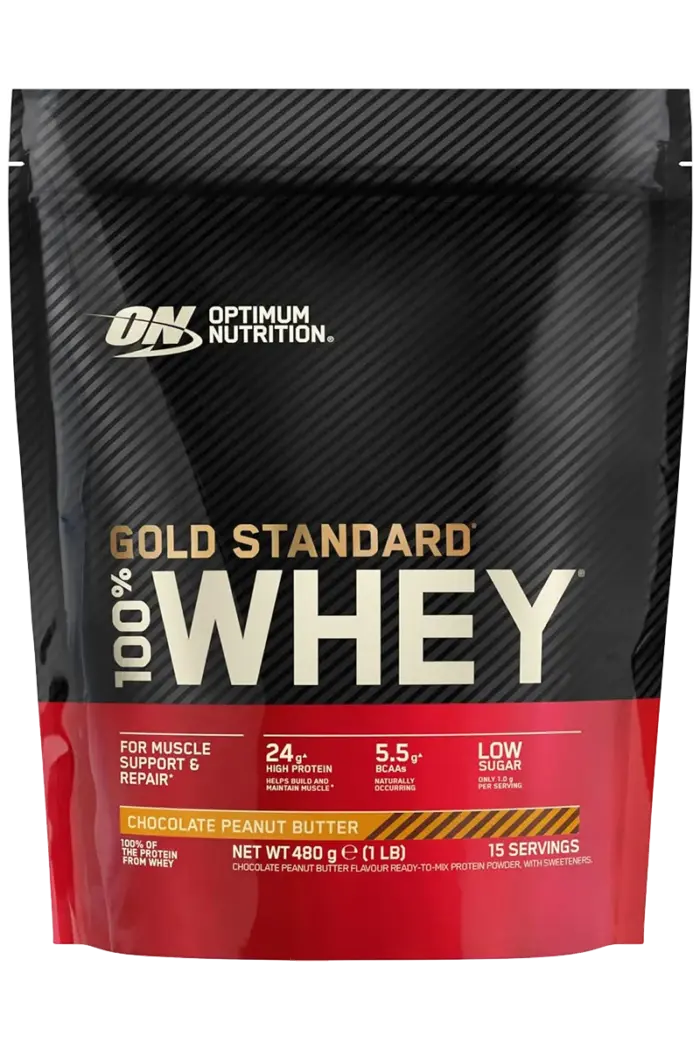 Optimum Nutrition 100% Whey Gold Standard - 450/480g – Chocolate Peanut Butter