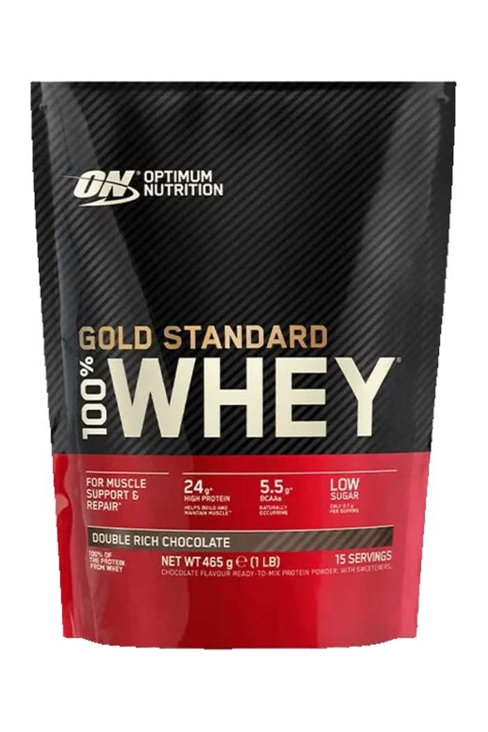 Optimum Nutrition 100% Whey Gold Standard - 450/480g – Double Rich Chocolate