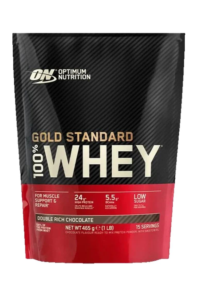 Optimum Nutrition 100% Whey Gold Standard - 450/480g – Double Rich Chocolate